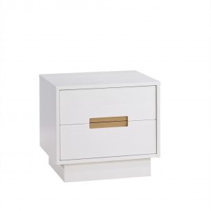 Como Nightstand in White