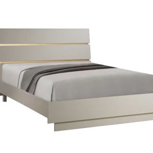 Como Queen size Bed (low profile footboard) in Dove