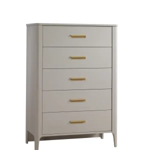 Palo 5 Drawer Chest in Dove