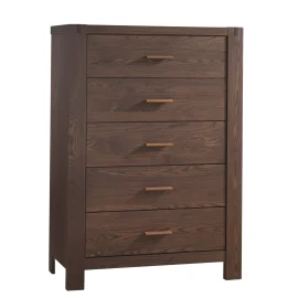 Toscano 5 Drawer Chest in Walnut