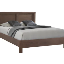 Toscano Bed (low profile footboard) in Walnut