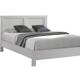 Toscano Bed (low profile footboard) in White