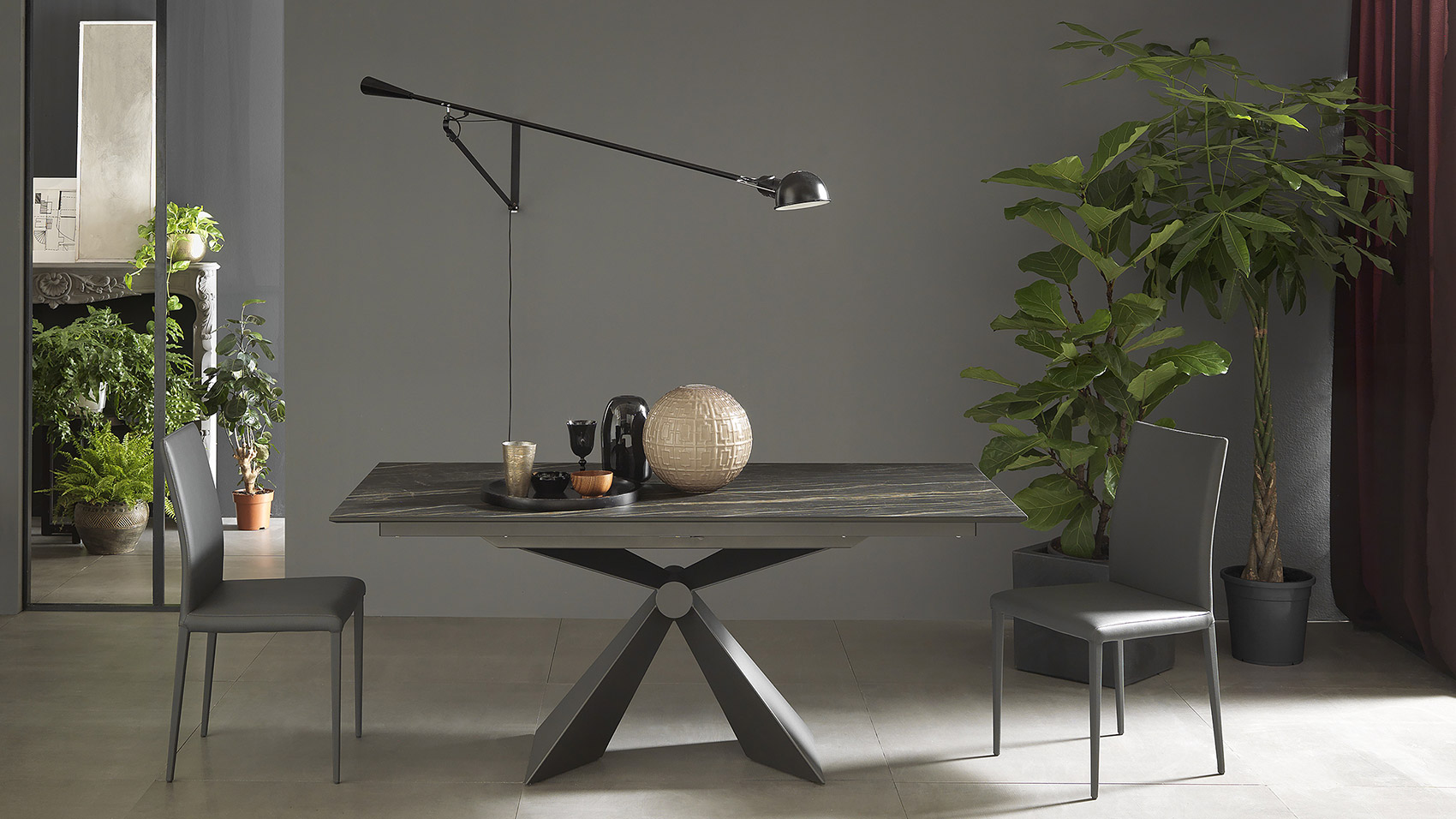 SINTESI - Transformable Dining Table