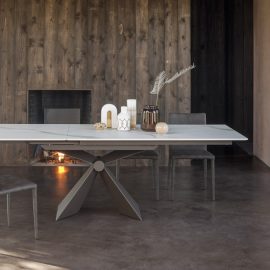 SINTESI – EXTENDING DINING TABLE (converts to dining table for up to 10 people)