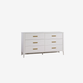 Palo Double 56’’ Dresser in White