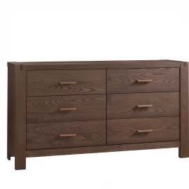 Toscano Double Dresser 57’’ in Walnut